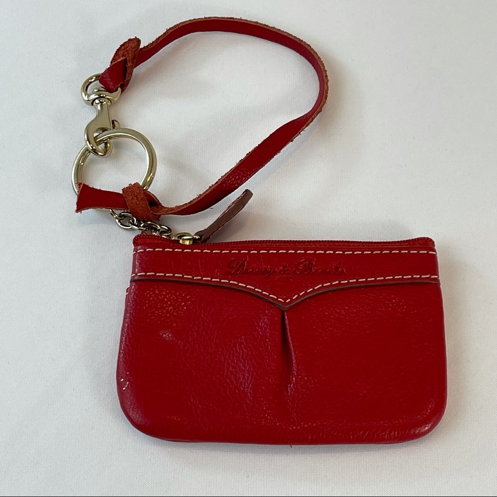 Dooney & Bourke Red Small Wristlet